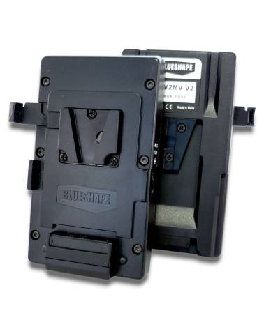 Blueshape V-Mount Plate - Adaptor with Power Tap Output