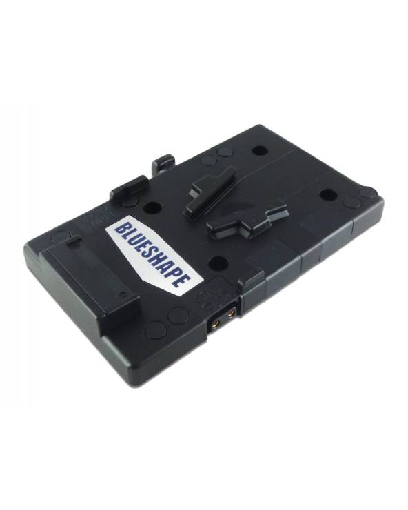 Blueshape Universal Metal V-Mount Plate Plate with 2 D-Tap