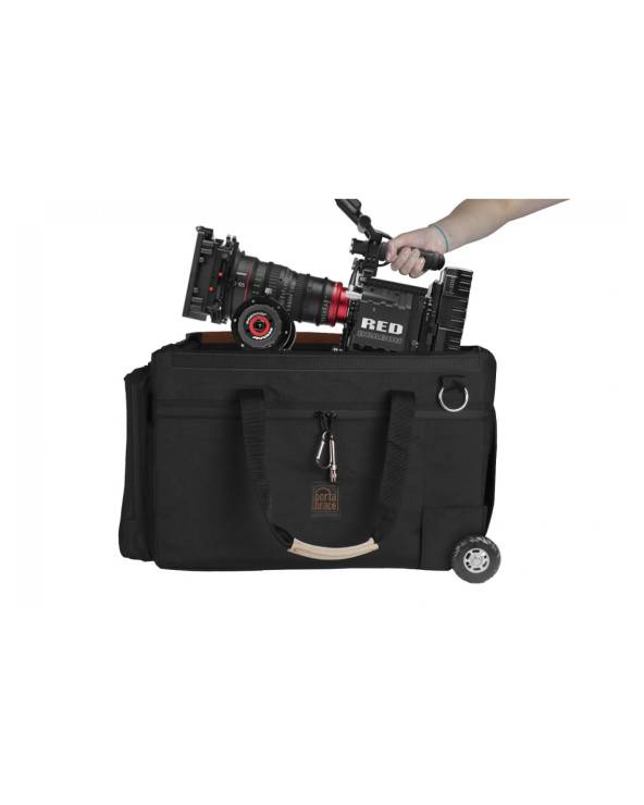 Portabrace - RIG-REDEPICMBOR - RIG WHEELED CARRRYING CASE - RED EPIC CAMERA RIG - BLACK - LARGE from PORTABRACE with reference R