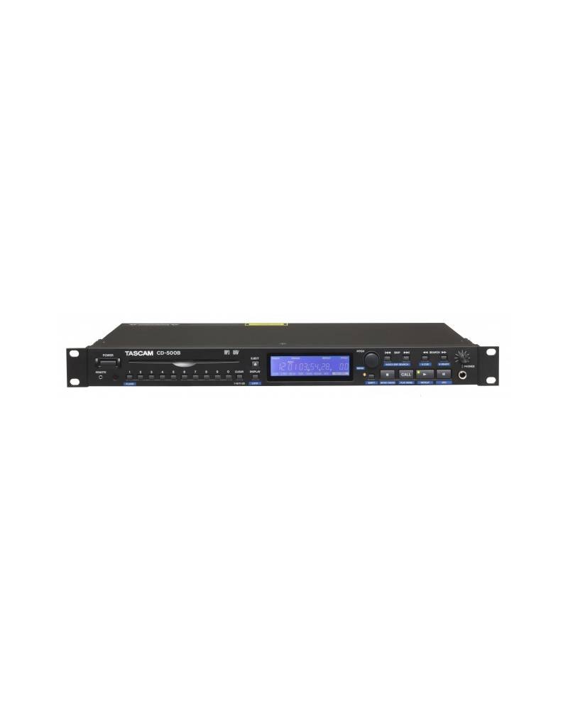 Tascam - CD-500B - SINGLE-RACKSPACE CD PLAYER WITH BALANCED OUTS from TASCAM with reference CD-500B at the low price of 503.1. P