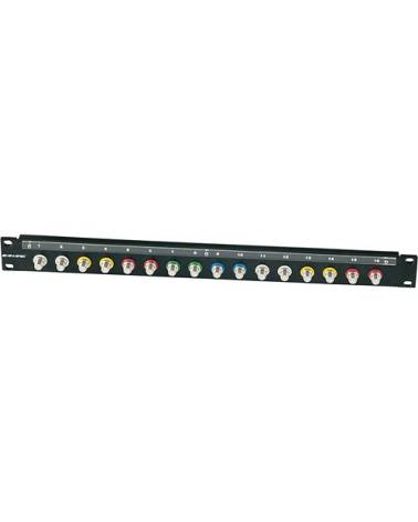 Canare - 161U-X2F - 1RU XLR CONNECTOR PANEL- ITT-F77 from CANARE with reference 161U-X2F at the low price of 121.8. Product feat