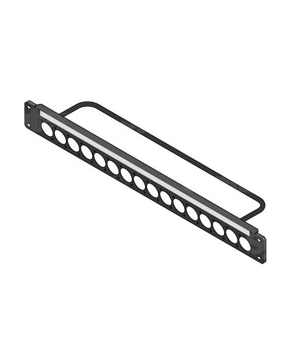 Canare - 1U-AS3 - 1RU PANEL W- CABLE TIE BAR- W- F77-TYPE HOLES X16 from CANARE with reference 1U-AS3 at the low price of 51.24.