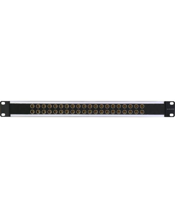 Canare - 24DVS - 1RU VIDEO PATCHBAY- W-24 STRAIGHT THRU JACKS- BLACK from CANARE with reference 24DVS at the low price of 561.96