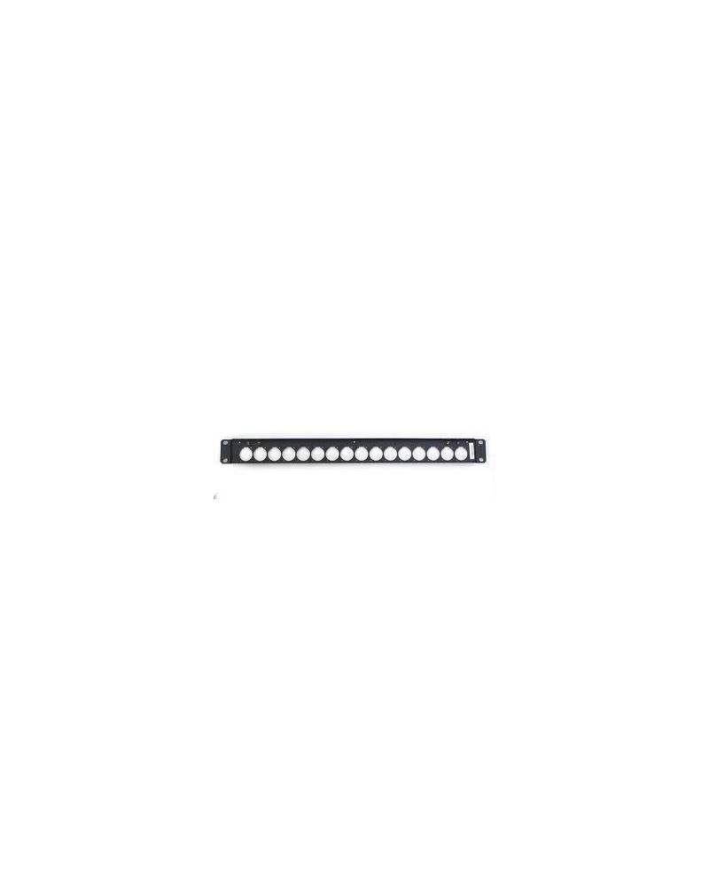 Canare - 3U-AS3 - 3RU PNL W- CABLE TIE BAR- W- F77-TYPE HOLES