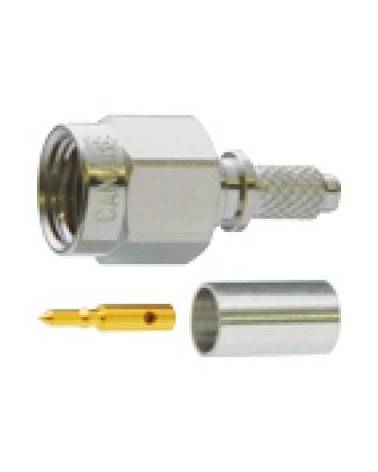 Canare - SMAP-C1 (20 PCS) - 50 OHM SMA CONNECTOR- SOLDER CENTER PIN- CRIMP SLEEVE from CANARE with reference SMAP-C1 (20 pcs) at