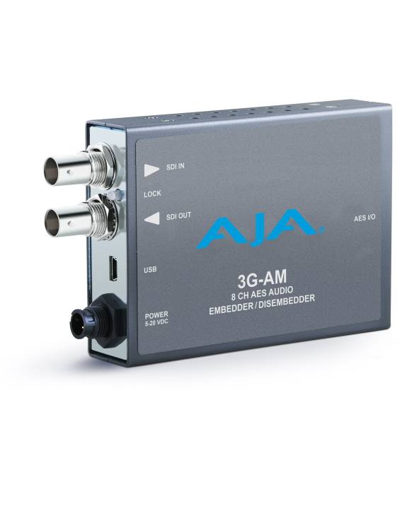 AJA 3G-SDI Incorporatore/Disincorporatore AES a 8 canali