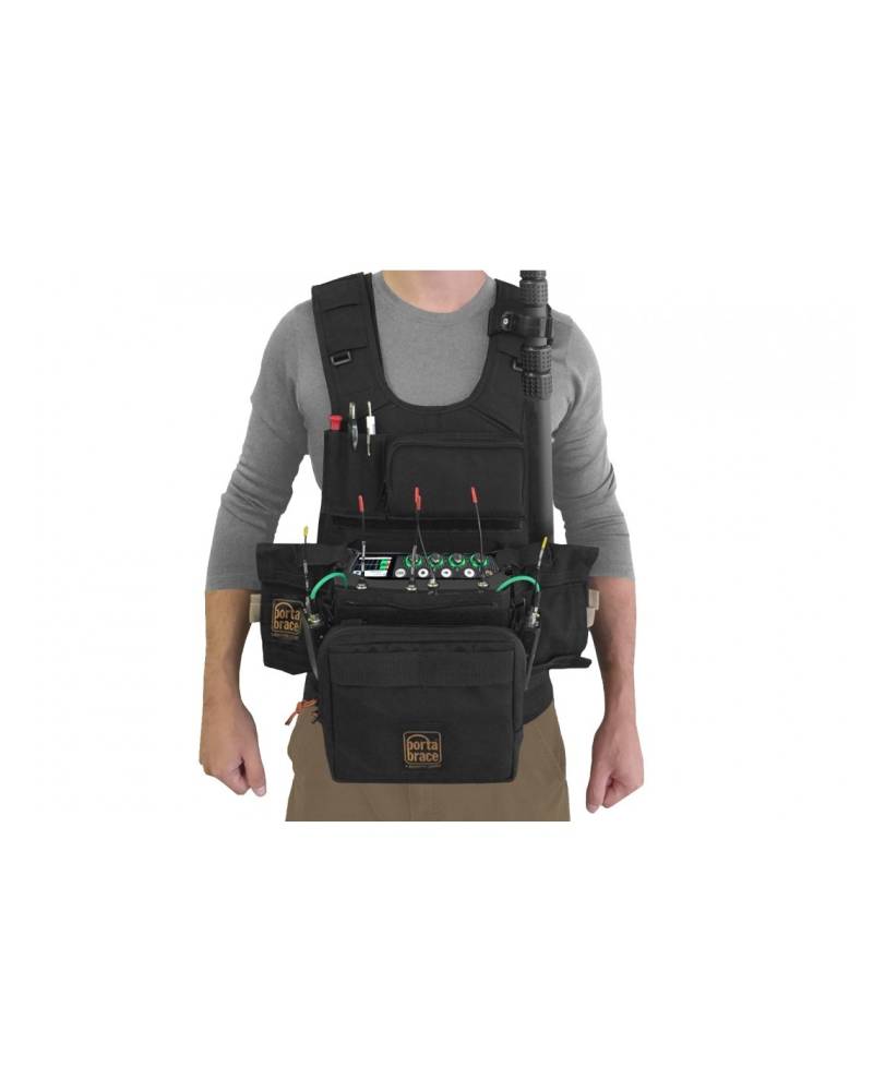 Porta Brace MIX-Pre6 Audio Tactical Vest, Sound Devices