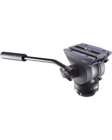 Libec 65mm ball and flat base video head with a pan handle