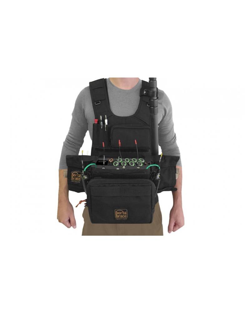 Portabrace - ATV-MIXPRE10T - AUDIO TACTICAL VEST - CUSTOM-FIT FOR SOUND DEVICES MIXPRE-10T from PORTABRACE with reference ATV-MI
