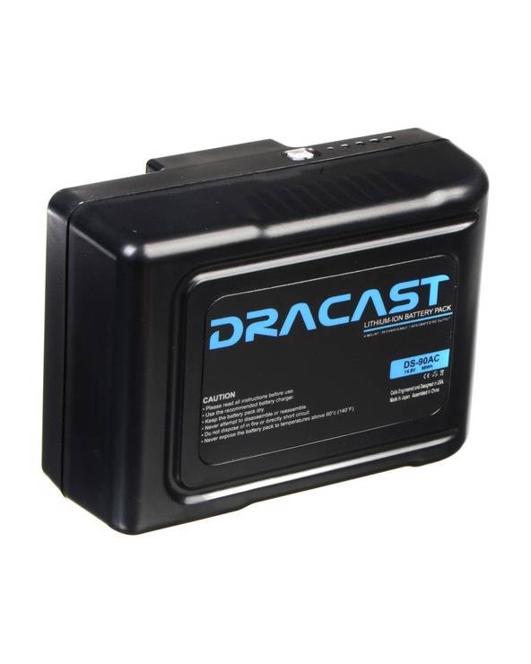 Dracast 90wh Compact Li-Ion Battery Gold Mount