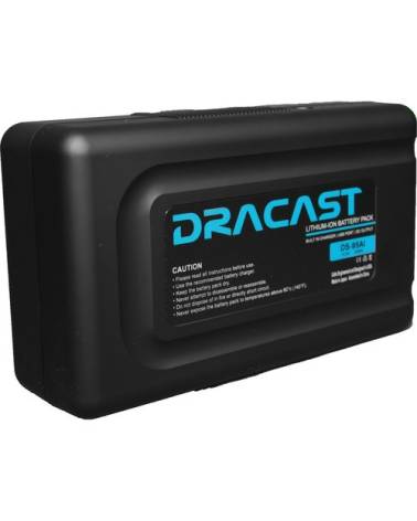 Dracast - DR95AI - 95 WATT ANTON BAUER GOLD MOUNT BATTERY WITH BUILT-IN CHARGER + AC CORD from DRACAST with reference DR95AI at 