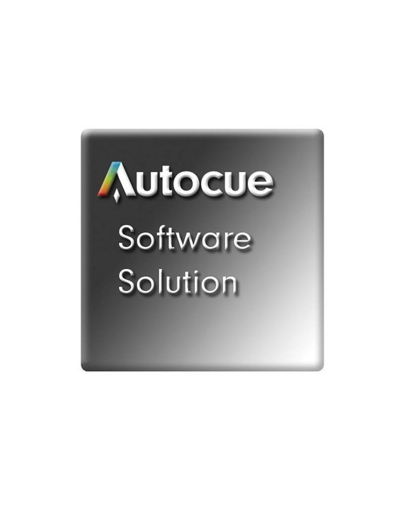 Autocue QMaster/QPro Software Application Upgrade