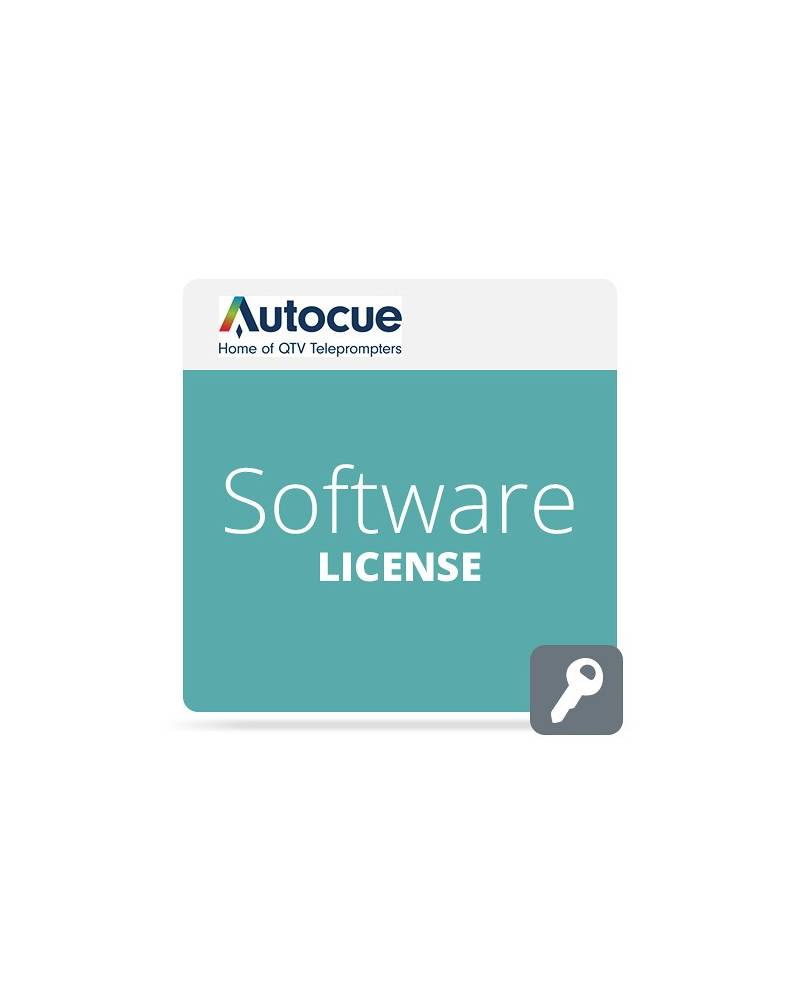 Autocue Software license package for QMaster