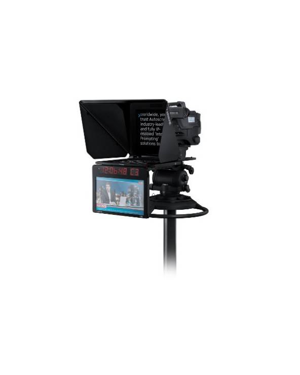 Autoscript - EPIC-IP15 - EPIC-IP ON-CAMERA PACKAGE WITH 15" PROMPT MONITOR AND INTEGRATED 15" TALENT MONITOR from AUTOSCRIPT wit