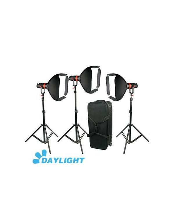 CAME-TV Boltzen 55w Fresnel Focusable LED Daylight Package