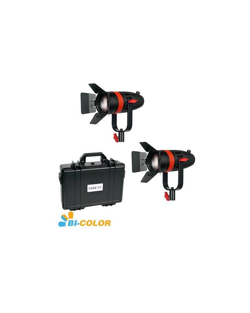 Came-TV - F-55S-2KIT - 2 PCS BOLTZEN 55W FRESNEL FOCUSABLE LED BI-COLOR KIT from CAME TV with reference F-55S-2KIT at the low pr