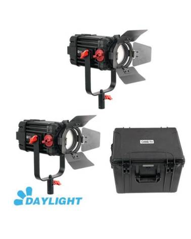 CAME-TV Boltzen 100w Fresnel Focusable LED Daylight Kit
