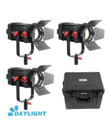 Came-TV - F-100W-3KIT - 3 PCS BOLTZEN 100W FRESNEL FOCUSABLE LED DAYLIGHT KIT from CAME TV with reference F-100W-3KIT at the low