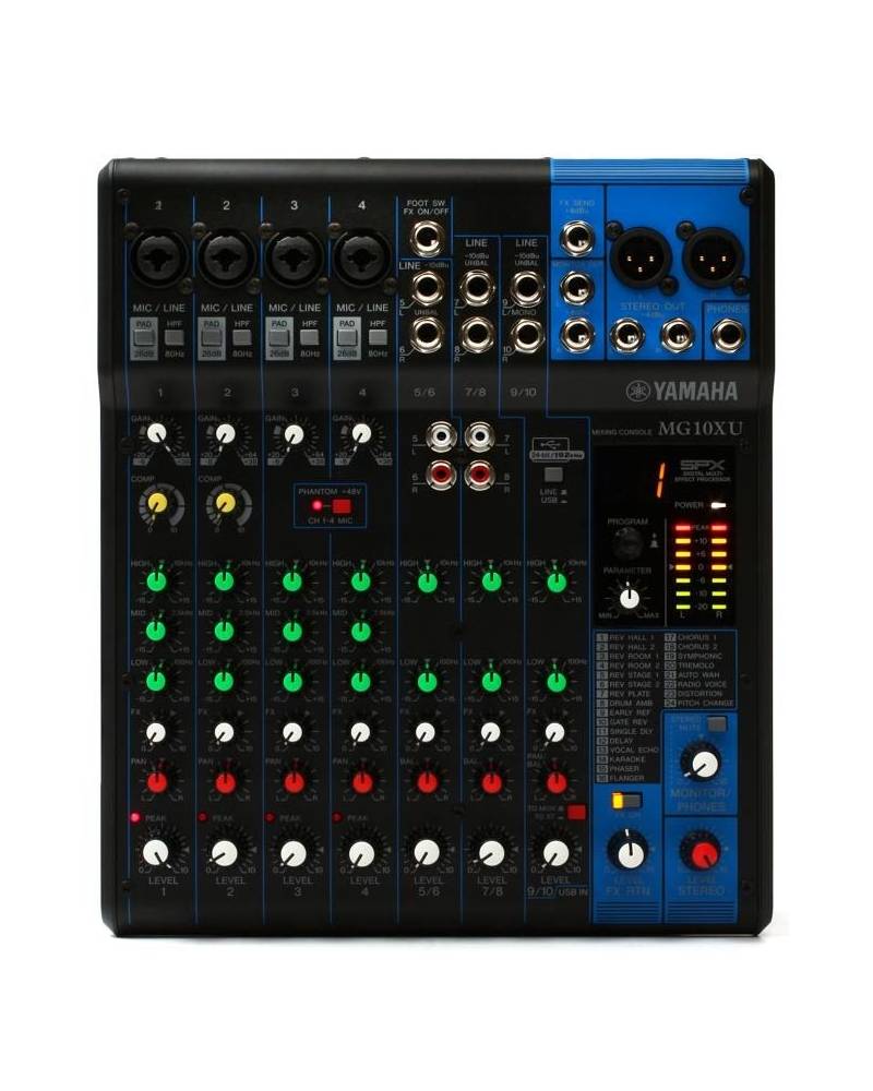 Yamaha MG10-XU DBR 10 Mixer from YAMAHA with reference MG10-XU at the low price of 203. Product features: Console di missaggio a