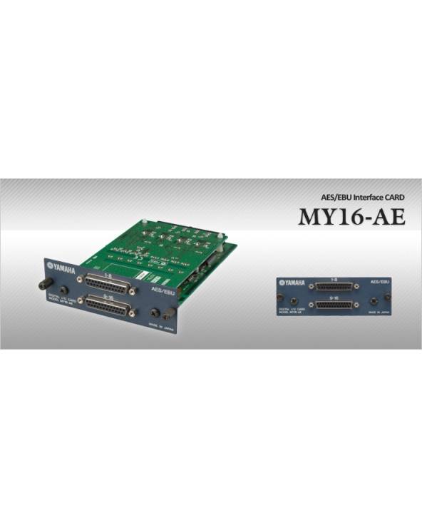Yamaha - MY16 AE - 16-CHANNEL AES/EBU I/O CARD from YAMAHA with reference MY16 AE at the low price of 676. Product features:  