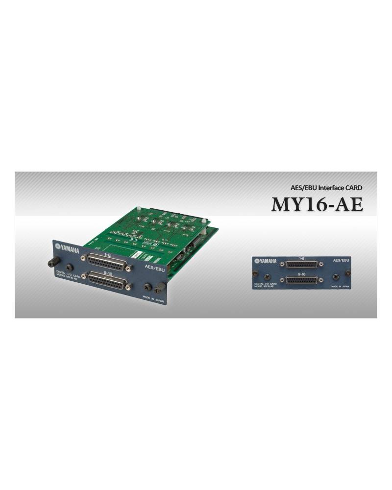 Yamaha - MY16 AE - 16-CHANNEL AES/EBU I/O CARD from YAMAHA with reference MY16 AE at the low price of 676. Product features:  