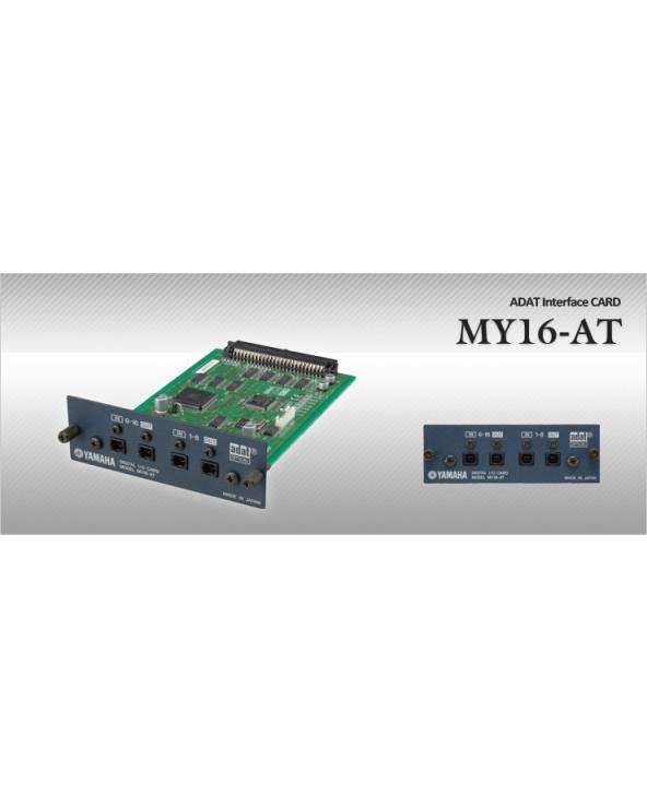 Yamaha - MY16 AT - 16-CHANNEL ADAT I/O CARD from YAMAHA with reference MY16 AT at the low price of 472. Product features:  