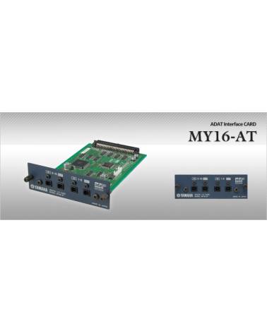 Yamaha - MY16 AT - 16-CHANNEL ADAT I/O CARD from YAMAHA with reference MY16 AT at the low price of 472. Product features:  