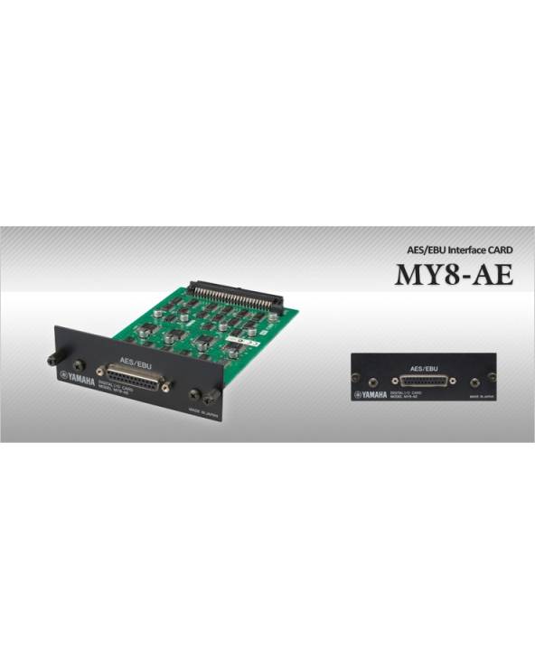 Yamaha - MY8 AE - 8-CHANNEL AES/EBU I/O CARD from YAMAHA with reference MY8 AE at the low price of 336. Product features:  