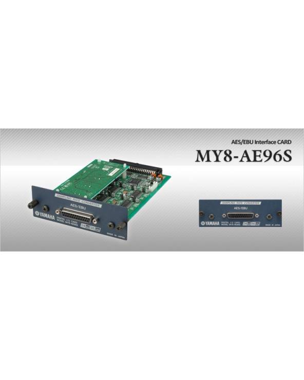 Yamaha - MY8 AE96S - 96KHZ COMPATIBLE 8-CHANNEL AES/EBU I/O CARD WITH SAMPLING RATE CONVERTER from YAMAHA with reference MY8 AE9