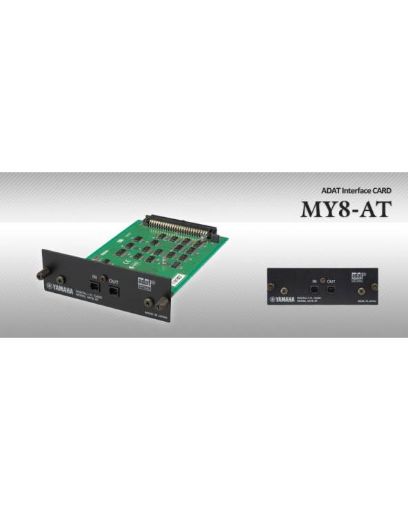 Yamaha - MY8 AT - 8-CHANNEL ADAT I/O CARD from YAMAHA with reference MY8 AT at the low price of 353. Product features:  