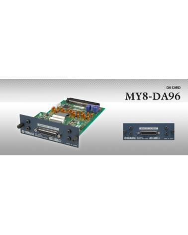 Yamaha 96khz Compatible 8-Channel Analog Output Card