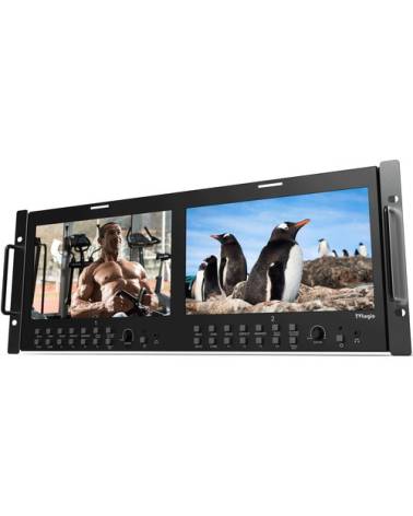 TV Logic - RKM-290A - 2 X 9" FHD (1920 X 1080) LCD 4RU MULTI-CHANNEL RACK MONITOR from TVLOGIC with reference RKM-290A at the lo