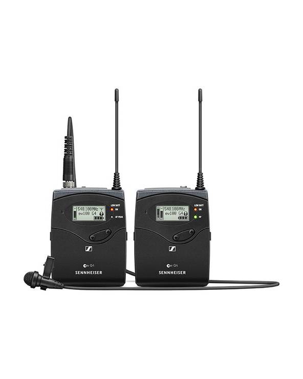 Sennheiser Camera-Mount Wireless Omni Lavalier Microphone System
