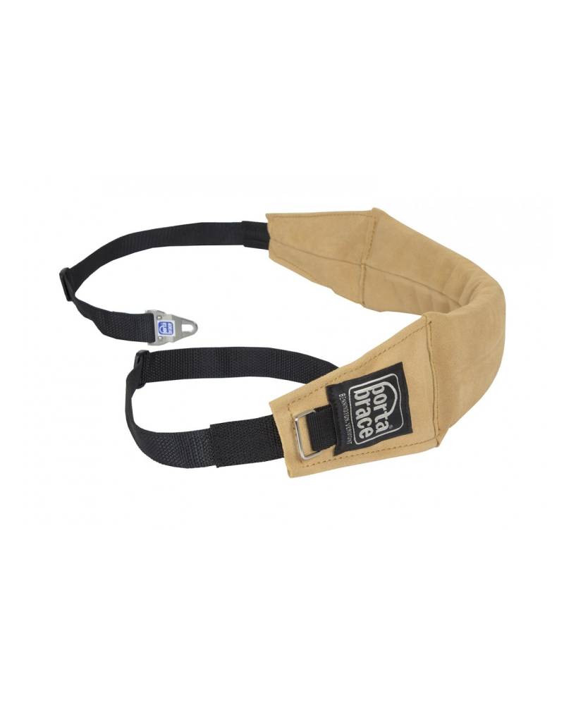 Portabrace - HB-40 CAM-CG - HEAVY DUTY SUEDE SHOULDER STRAP WITH CAMERA CLIPS from PORTABRACE with reference HB-40 CAM-CG at the