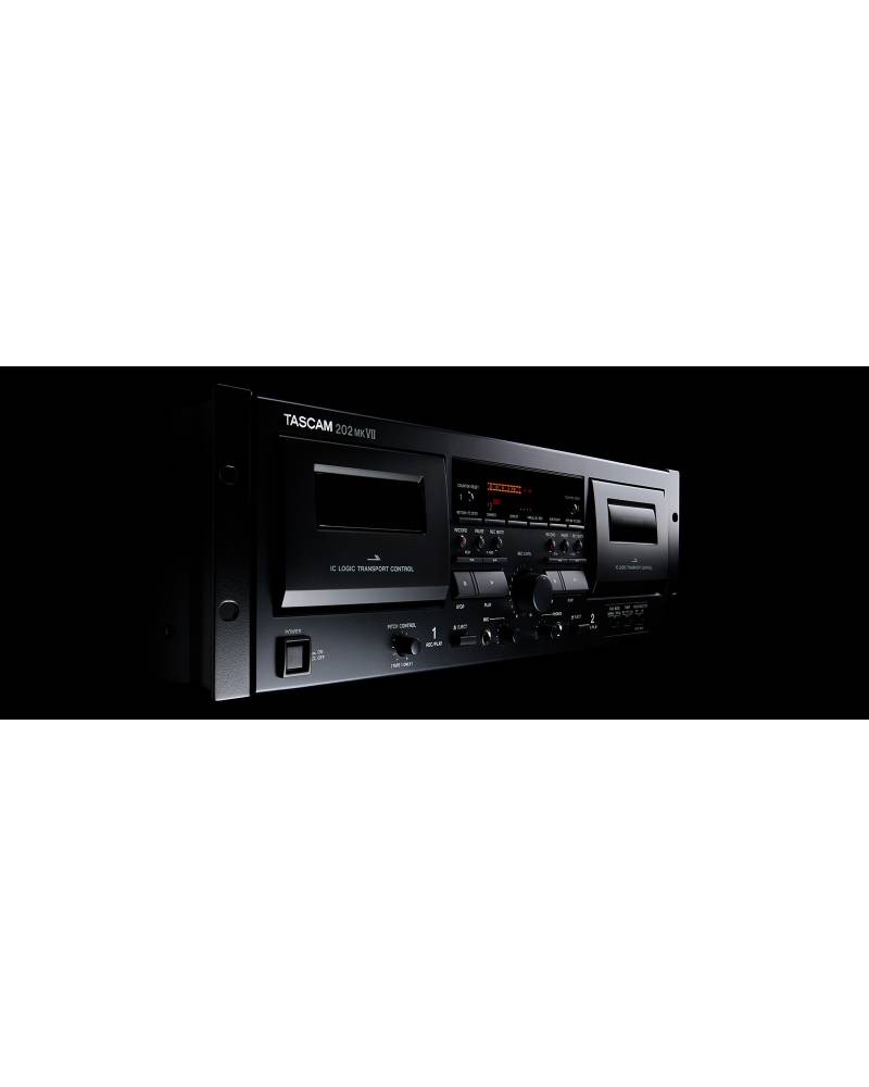 Tascam - 202MK7 - DOUBLE CASSETTE DECK WITH USB PORT from TASCAM with reference 202MK7 at the low price of 485.1. Product featur