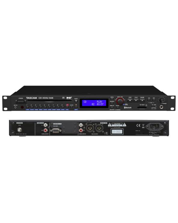 Tascam - CD-400UDAB - CD/SD/USB PLAYER WITH BLUETOOTH RECEIVER AND DAB(+)/FM TUNER from TASCAM with reference CD-400UDAB at the 