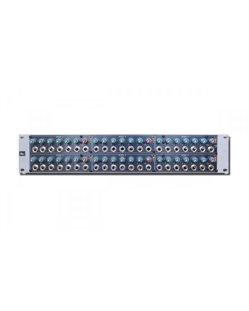 Glensound 6 Input Mixers with Extra Jack Inputs X 6 in 2U 19"