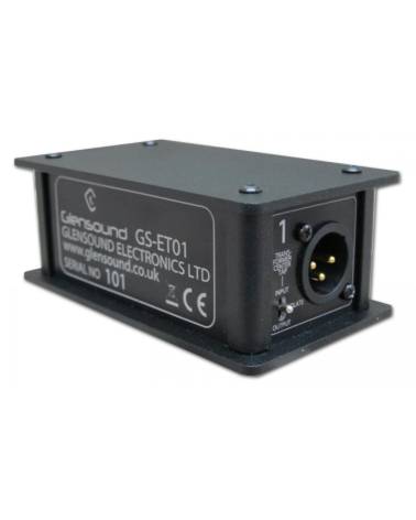 Glensound - GS-ET1 - SINGLE CHANNEL AUDIO ISOLATION USING HIGH SPECIFICATION LUNDAHL TRANSFORMERS from GLENSOUND with reference 