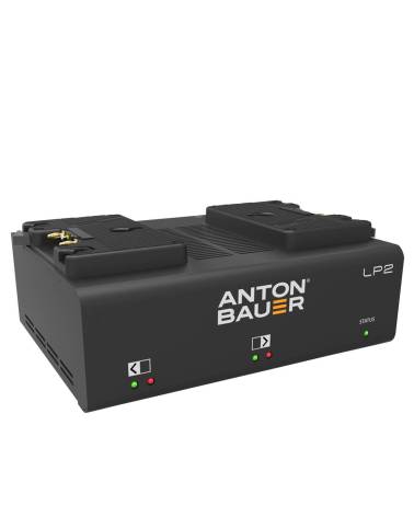 Anton Bauer - LP2 DUAL GOLD MOUNT CHARGER - LP SERIES PERFORMANCE CHARGERS 8475-0125 from ANTON BAUER with reference LP2 DUAL GO