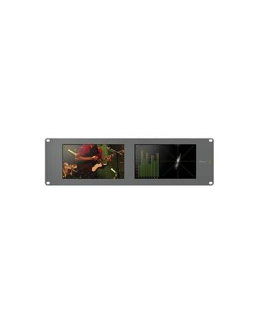 Blackmagic Design SmartScope Duo 4K Rack-Mounted Dual 6G-SDI Monitors from BLACKMAGIC DESIGN with reference HDL-SMTWSCOPEDUO4K2 