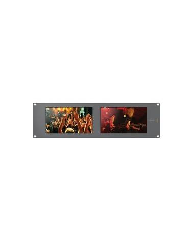 Blackmagic Design SmartView Duo montabile a rack con doppio monitor LCD da 8 from BLACKMAGIC DESIGN with reference HDL-SMTVDUO2 