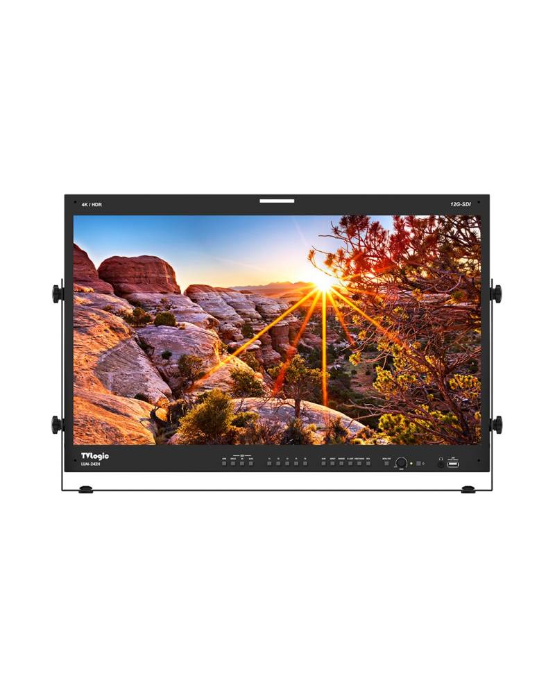 TV Logic - LUM-242H - 24" 4K-UHD HIGH BRIGHTNESS HDR EMULATION MONITOR from TVLOGIC with reference LUM-242H at the low price of 