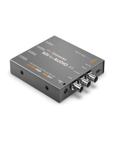 Blackmagic Design Mini Converter da SDI a Audio 4K from BLACKMAGIC DESIGN with reference CONVMCSAUD4K at the low price of 242.25
