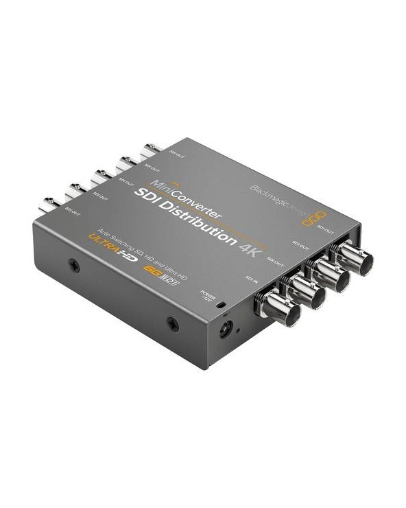 Blackmagic Design Mini Converter SDI Distribution 4K from BLACKMAGIC DESIGN with reference CONVMSDIDA4K at the low price of 242.