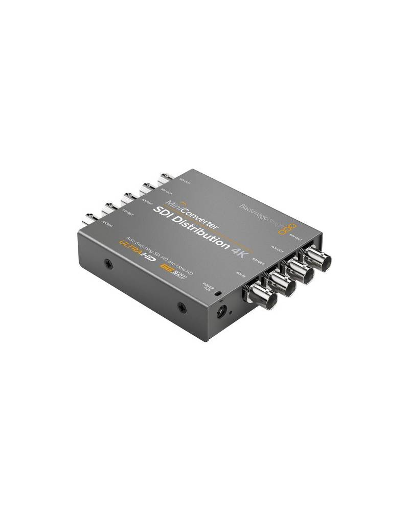 Blackmagic Mini Converter SDI Distribution 4K from BLACKMAGIC DESIGN with reference CONVMSDIDA4K at the low price of 242.25. Pro