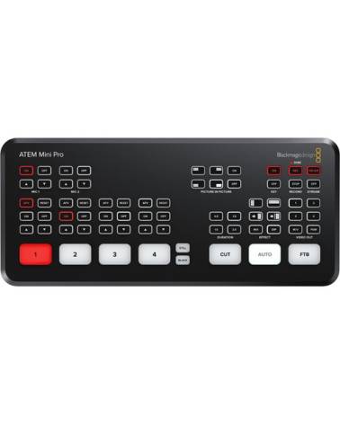 Blackmagic Design ATEM Mini Pro HDMI Live Stream Switcher from BLACKMAGIC DESIGN with reference SWATEMMINIBPR at the low price o
