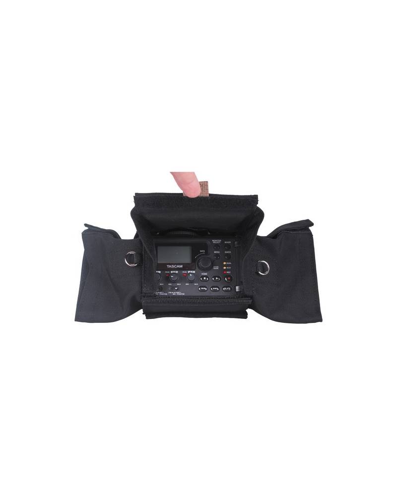 Porta Brace AR-DR60D Audio Recorder Case,Tascam DR-60D, Black