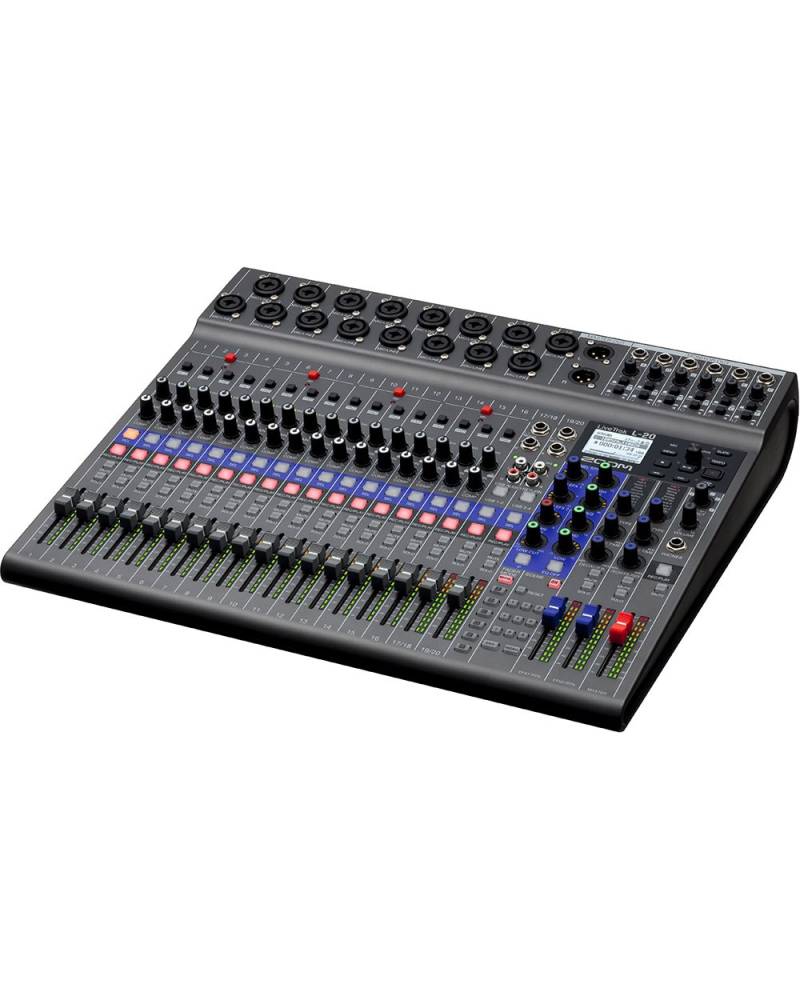 Zoom 20-channel digital mixer, recorder and audio interface