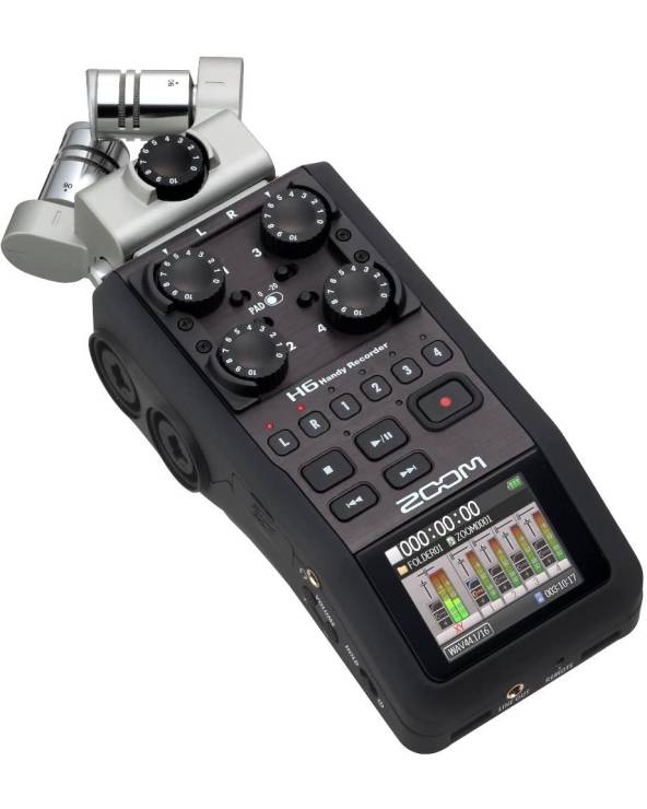 Zoom H6-BLK from ZOOM with reference H6-BLK at the low price of 382.38. Product features: 6 track recorder - usb interface - bla