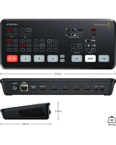 Blackmagic ATEM Mini Live Streaming Switcher